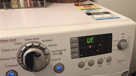 lg inverter direct drive washer ue code|How to Resolve UE Error Code on your LG Washer